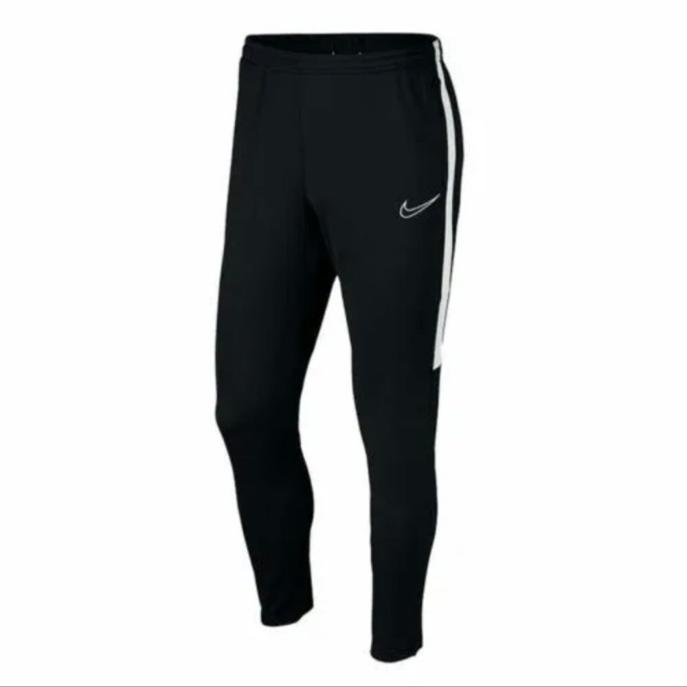 Nike Dri-Fit Academy Training Pant Tapered Leg With Zipper Black Men's Small